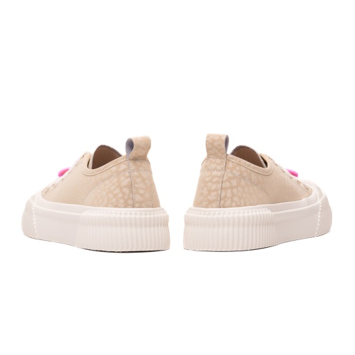 Pantofi dama casual, piele naturala, 6LMQ60010B-03, bej - Img 6