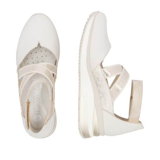 Pantofi dama casual, Remonte D2411-81 din piele naturala - Img 5
