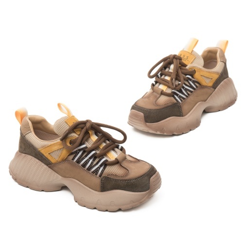 Pantofi dama cu talpa volumetrica, PASS Collection, 3OLY70002B H6-Z, multicolor - Img 2