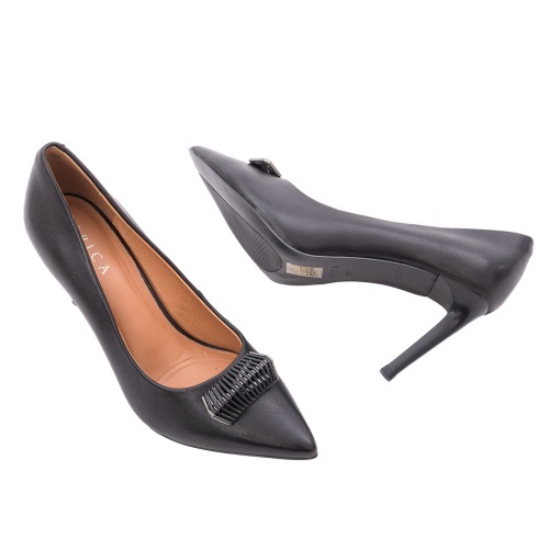 Pantofi dama eleganti din piele naturala, Epica, 1JI90007 01-N, negru - Img 3