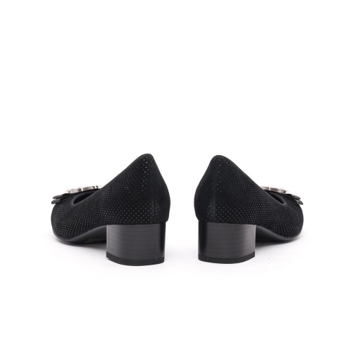 Pantofi damă Karisma din piele întoarsă cu strasuri JIJI60016A 01-I - Img 5