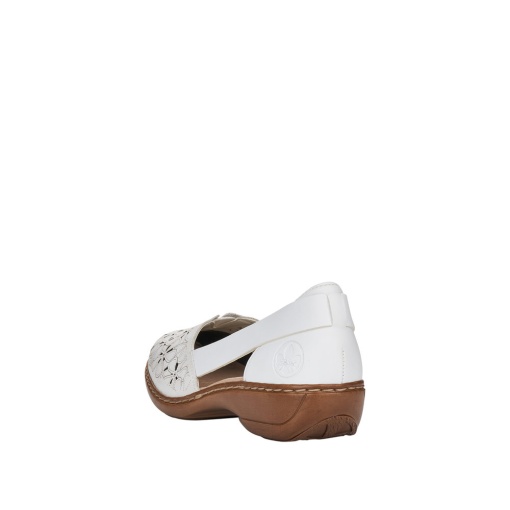 Pantofi dama, piele naturala, 41356-80, alb - Img 6