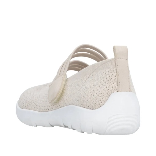 Pantofi dama, piele naturala, Remonte R3519-60, bej - Img 4