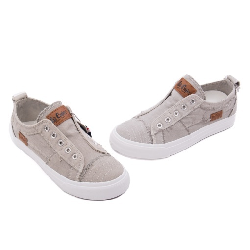 Pantofi dama sport din piele ecologica, Lee Cooper LCW-26-02-4053L, gri - Img 2