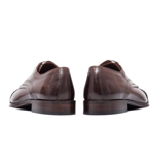 Pantofi Eleganți Bărbați din Piele de Cerb OC48470 16-N Maro - Img 3