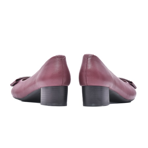 Pantofi eleganti cu toc mic piele naturala, X4X440013B 23-N - Img 3