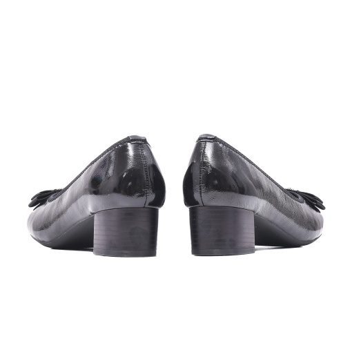 Pantofi eleganti piele lacuita cu toc comod, X4X450053A 01-L - Img 3