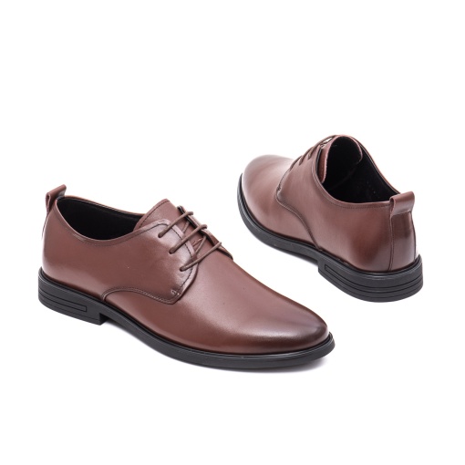 Pantofi eleganti, piele naturala, E6Y99391B 02-N, maro - Img 3