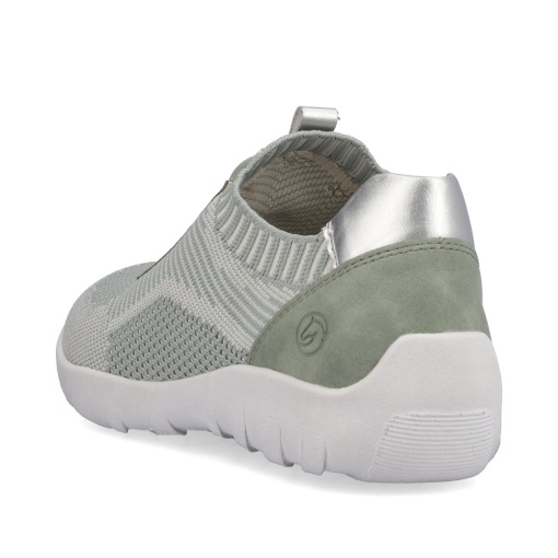 Pantofi sport damă Remonte R3518-52 - verde deschis, textil elastic, talpă flexibilă - Img 5