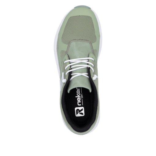 Pantofi sport damă Rieker M9000-52, verde pastel - Img 8