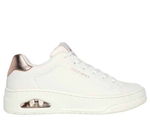 Pantofi Sport de Damă Skechers Uno Court - Courted 177700 WHT - Img 2