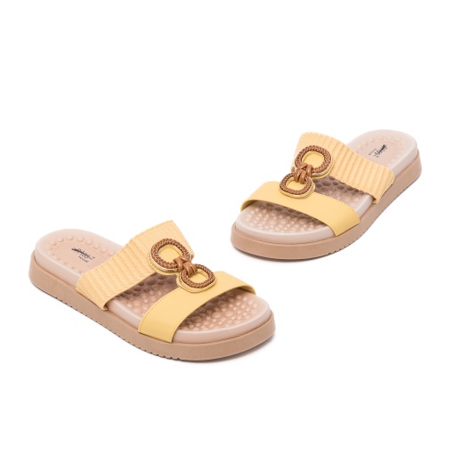 Papuci dama comozi din piele, IZ7178 08-S - Img 2