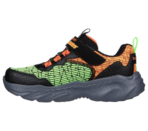 Sneakers copii cu led Dino-Light 400615L BKOR - Img 5