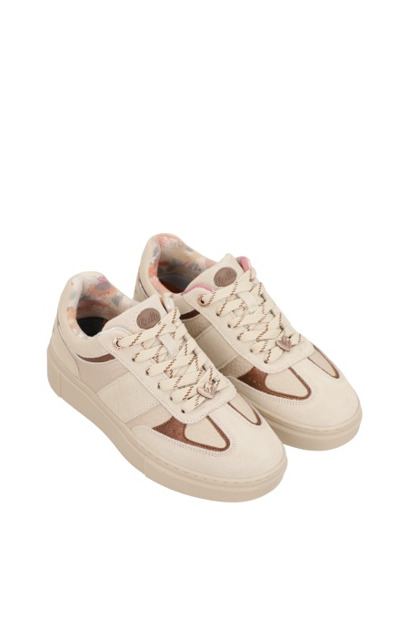 Sneakers damă din piele Anekke Berlin 433 White - Img 5