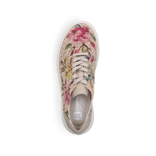 Sneakers Damă Rieker N9919-91 Multi Floral - Img 8