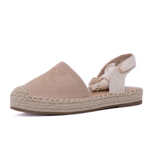 Espadrile tip sandale, cu talpă din iută, 1W70429 03-T, bej