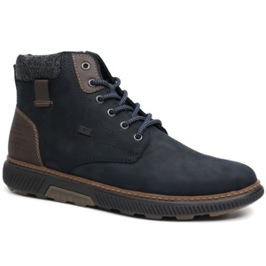 Ghete barbati bleumarin velur, B3343-15