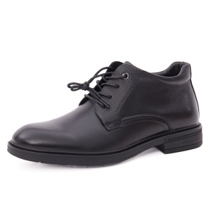 Ghete barbati din piele naturala, Otter 1E670017A 01-N, negru