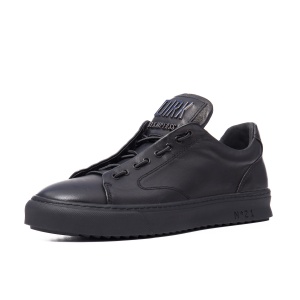 Pantofi casual adolescenti, piele naturala, 90985S, negru