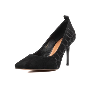 Pantofi eleganti dama, piele de antilopa, JICQ109-R147-Y540ZT 01-I