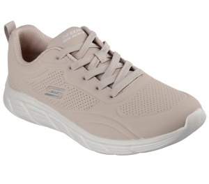 Pantofi sport damă Skechers BOBS 117715-TAN roz prăfuit, Memory Foam