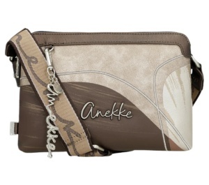 Poșetă Casual Damă Anekke Serenis 42633-160 - Bej/Maro