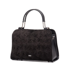 Poseta dama, piele naturala, M246, negru