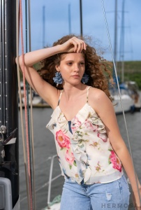Top Adela Ecru