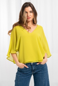 Bluza Hermosa verde-lime Ramia