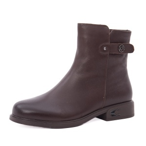 Botine dama KARISMA 1J890007B 02-N, maro