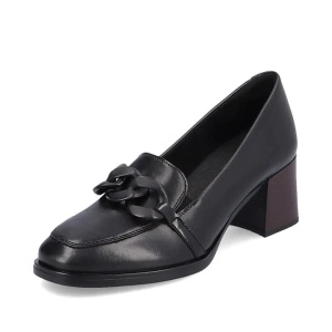 Mocasini dama din piele naturala, D0V00-01