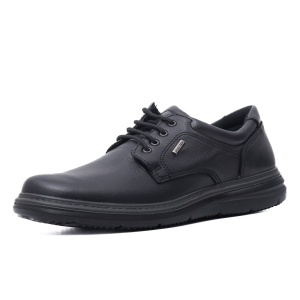 Pantofi casual cu siret, IMAC, IC201448 01-N, negru