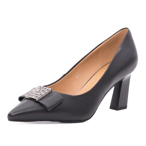 Pantofi dama eleganti din piele naturala, Epica, 36A30-A1454-ZY35A2, negru