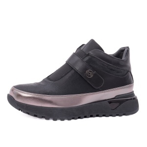 Pantofi dama sport din piele naturala, KARISMA 1J890006B 01-N, negru