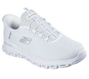 Pantofi sport barbati, Skechers, Glide-Step - Noxus 233010 WHT