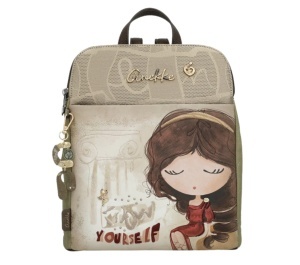 Rucsac Damă Anekke 42705-073 - Know Yourself - Auriu - 31 cm
