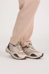Sneakers Damă Anekke 42390-362 - Design Artistic Bej/Maro