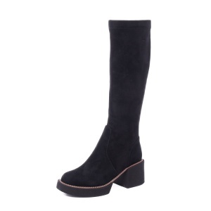 Cizme dama Feeling piele intoarsa 25-144-02