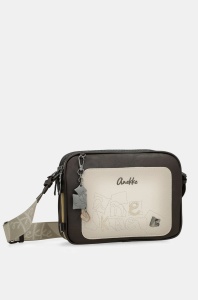Geantă Damă Crossbody cu 3 Compartimente Anekke Bloom 42723-188
