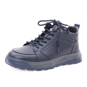 Ghete barbati din piele naturala, Otter 1CJ90019B 42-N, bleumarin