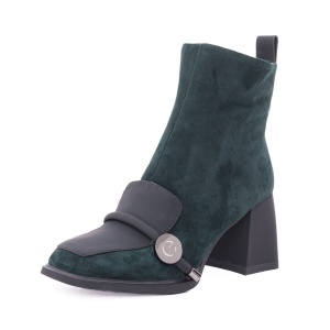 Ghete dama din piele intoarsa, Epica 3V1216-S605-G5 C2-I, verde