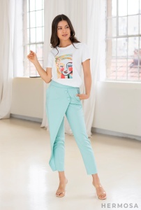 Pantaloni Lorya Vernil