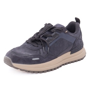 Pantofi barbati sport din material textil, JEEP JM62101A GROUND MONO, bleumarin