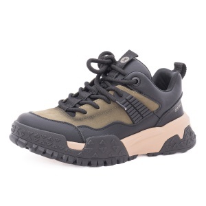 Pantofi barbati sport din piele naturala, Gryxx 1LN7-A 40-N, kaki