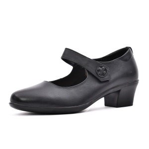 Pantofi dama din piele naturala, Karisma, X4X440014A 01-N, negru