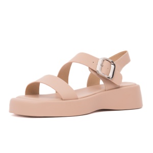 Sandale dama din piele naturala, Epica, H1WC60006B 03-N, bej