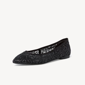 Balerini dama, Glam 22102/28 047, negru
