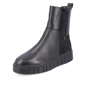 Cizme dama negre Chelsea Rieker Evolution, W1062-00