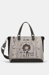 Geanta eleganta SQUARE CROSSBODY ORCHESTRA din piele ecologica, Anekke 43801-447 Multicolor