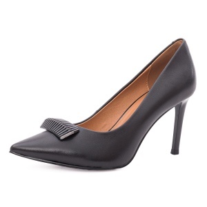 Pantofi dama eleganti din piele naturala, Epica, 1JI90007 01-N, negru
